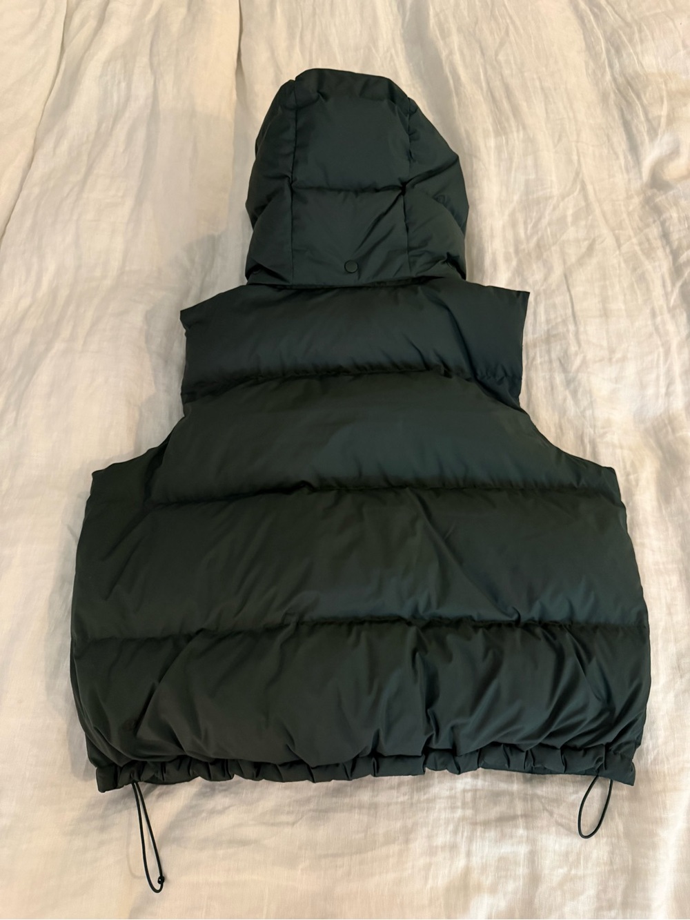 Lululemon Wunder Puff 600-Down-Fill Vest Size 8 in Green - Picture 4 of 6